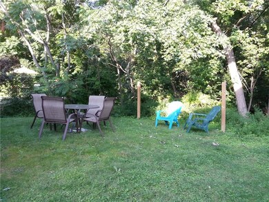 Back yard...wooded!