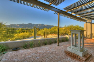 View of Catalinas From Front Patio