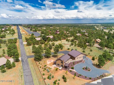 Aerial front of home & runway