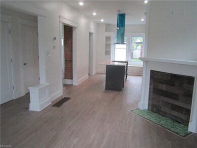 Living room view to kitchen