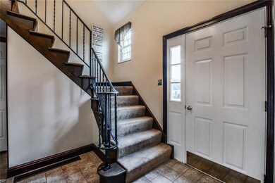 Main floor offers living room/dining room combo wi