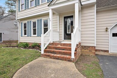 Freshly painted front door inside and out!