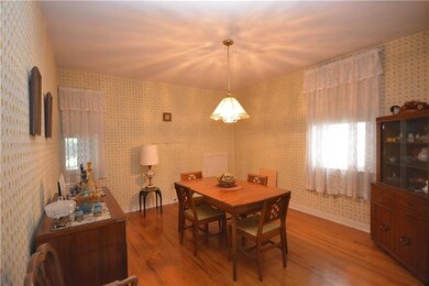 1st Floor bedroom being used as dining room.