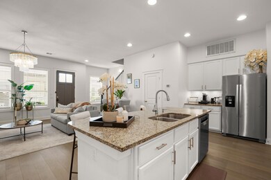 Kitchen featuring appliances with stainless steel