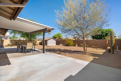 Covered patio