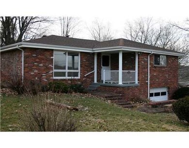 Exterior Front. Nice front porch and large picture