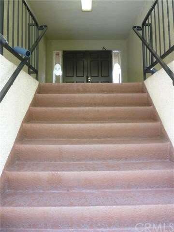 Stairway to the back entrance closest to unit #212