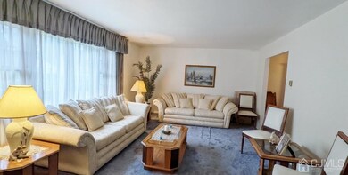Relax or entertain in the large, bright living room.