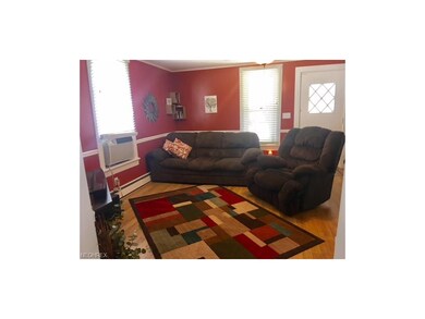 This is one of two living rooms.  Door leads to th