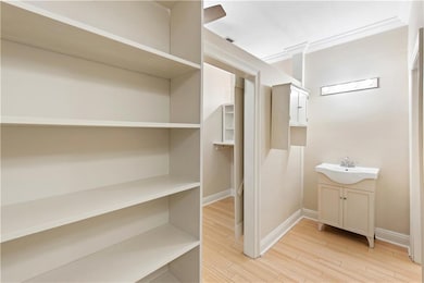 Primary closet/ bath