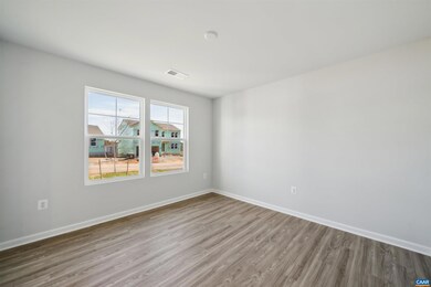 Home office or study on mail level offering LVP fl