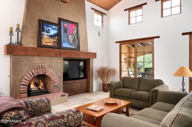 Cozy Accented Fireplace