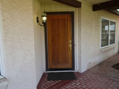 Custom oak tambor front door