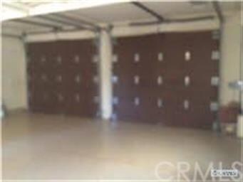 Interior of attached garage
