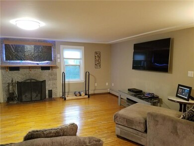 Water Feature above the fireplace.