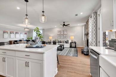 Stock Model Photo. Open Concept for Easy Entertaining!