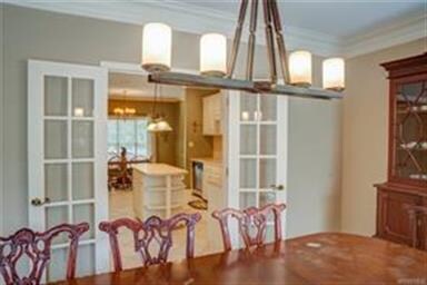 View of Kitchen from Dining room.