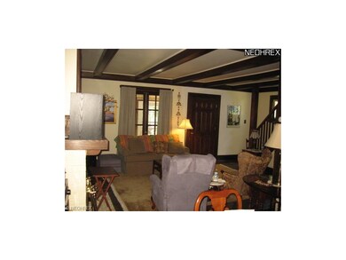 Living room to front door - behind couch is double