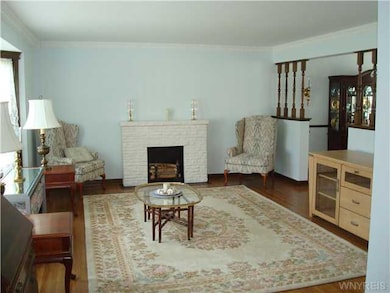 Living Room. Living room with recently refinished 