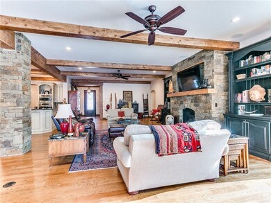 Wood Beams on ceiling are beautiful