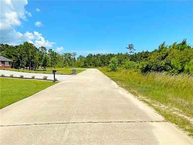 View from the front of the lot looking down Natalie Ct