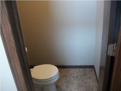 Seperate enclosed stool.