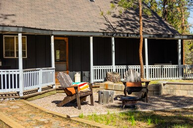 Back Porch and Firepit Area