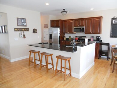 Kitchen view from family room