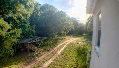Rear of Property