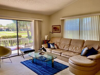 Living room - sliding doors to deck.