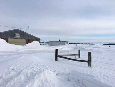 Detached Garage/View of Land