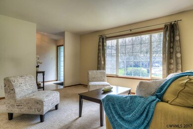 Living room and entry