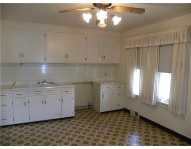 Kitchen. The kitchen offers plenty of cabinets!