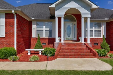 Close-Up View of Front Stoop 