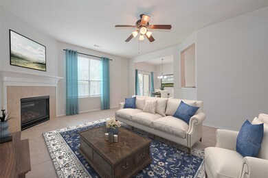 Family Room (virtually staged)
