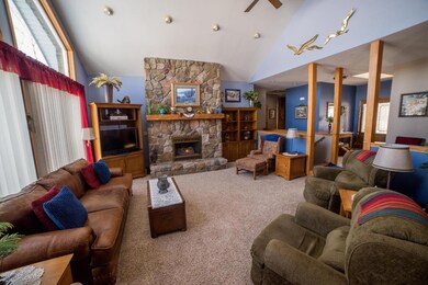 Living Room with fireplace