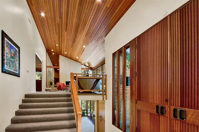 After entering through the custom dual front doors