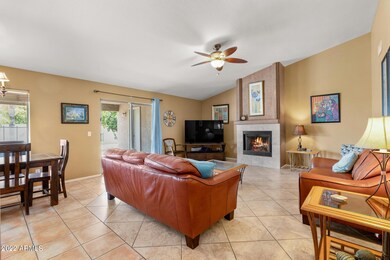Tiled Family Room