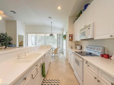 Plenty of kitchen counter space.