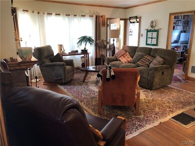 Living Room featuring a Red Oak hardwood floor