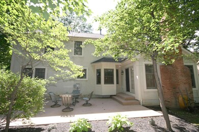 rear exterior and patio