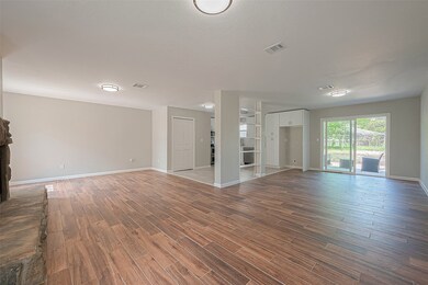 Spacious open floor plan.