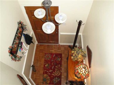 Entry looking down from Second Story
