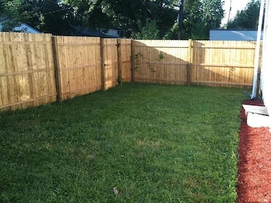 Fully Fenced in Backyard