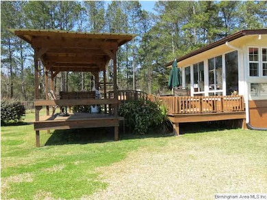 A great entertaining space on the multi level deck