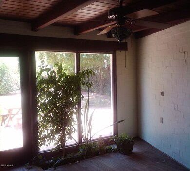 Arizona Room looking out to Backyard