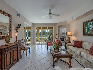 Large living room lake views