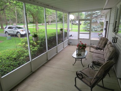 Screened in porch