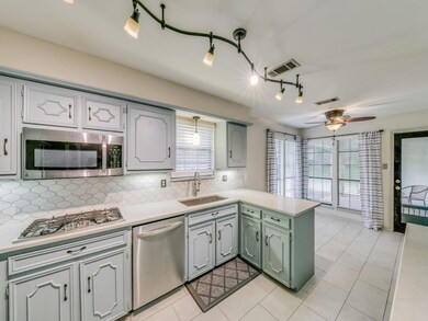 Kitchen with Updated Quartz Countertops