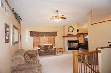 Living Room is Spacious, Warm and Comfortable!